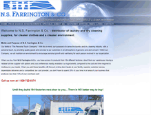 Tablet Screenshot of nsfarrington.com
